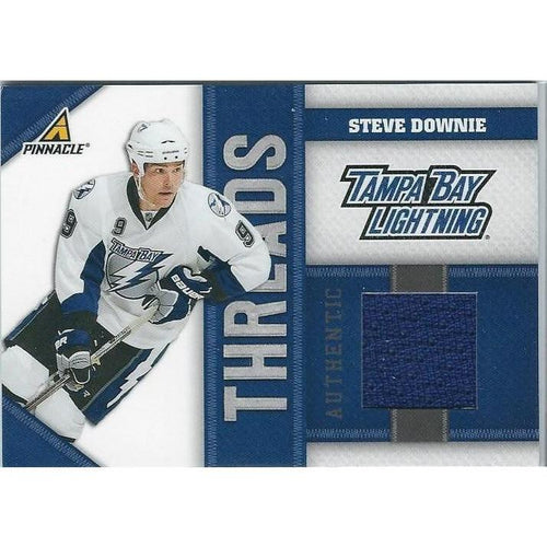2010-11 Panini Pinnacle Steve Downie Threads Jersey /499 BB TBL