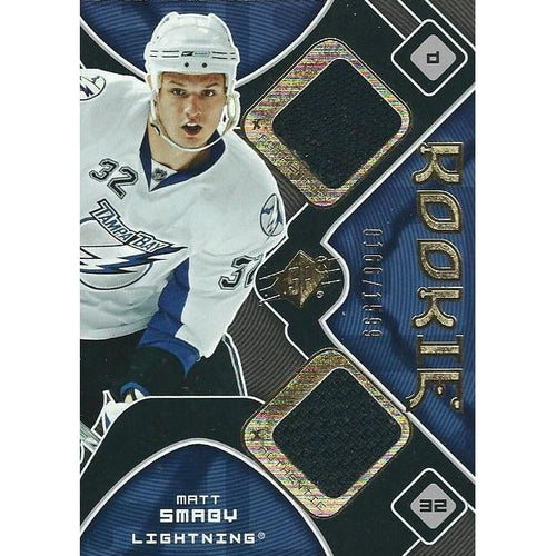 2007-08 Upper Deck SPx Matt Smaby Rookie Jersey /1599 BB TBL