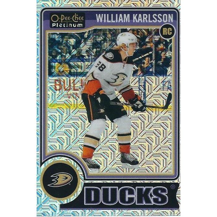 2014-15 OPC O-Pee-Chee Platinum William Karlsson Traxx Rookie #200 VGK