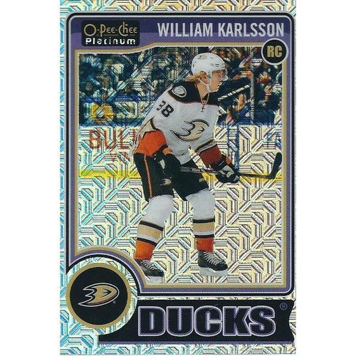 2014-15 OPC O-Pee-Chee Platinum William Karlsson Traxx Rookie #200 VGK