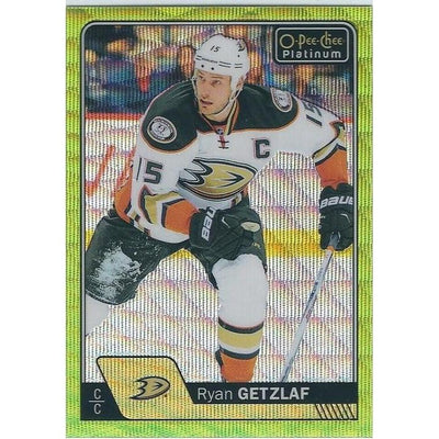 2016-17 OPC O-Pee-Chee Platinum Ryan Getzlaf Emerald Surge Green /10 ANA