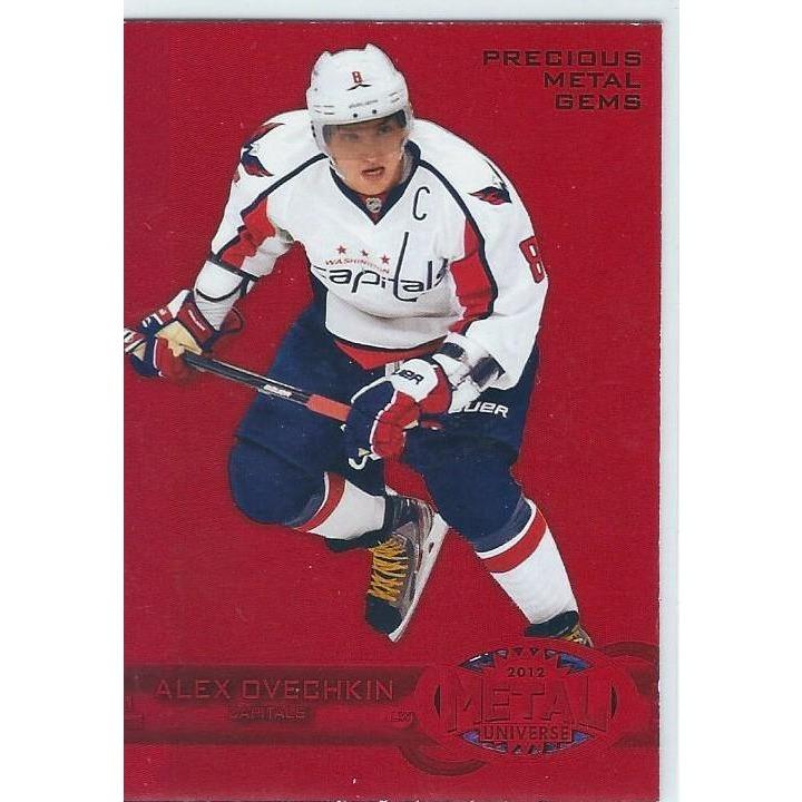 2012-13 Fleer Ultra Alex Ovechkin PMG Precious Metal Gems Red /100 WSH