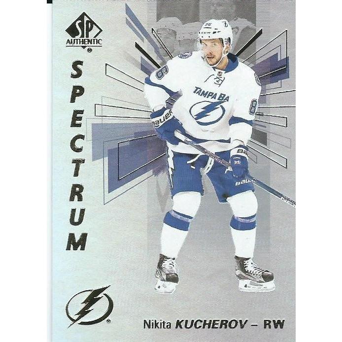 2016-17 SP Authentic Nikita Kucherov Spectrum Bounty #S-36 TBL