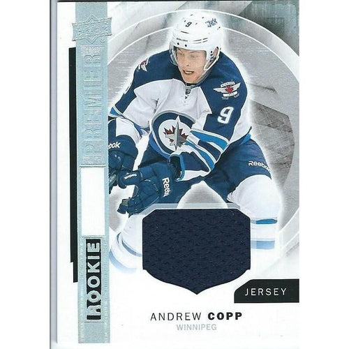 2015-16 Upper Deck Premier Andrew Copp Rookie Jersey BB WPG