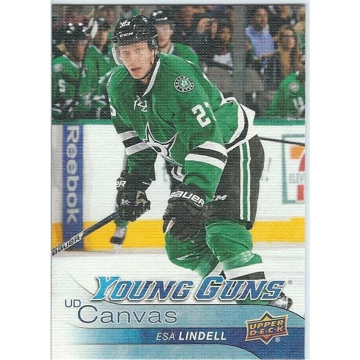 2016-17 Upper Deck Esa Lindell Canvas Young Guns Rookie #C93 DAL