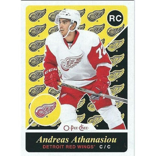 2015-16 OPC O-Pee-Chee Andreas Athanasiou Update Retro Rookie #U37 DET