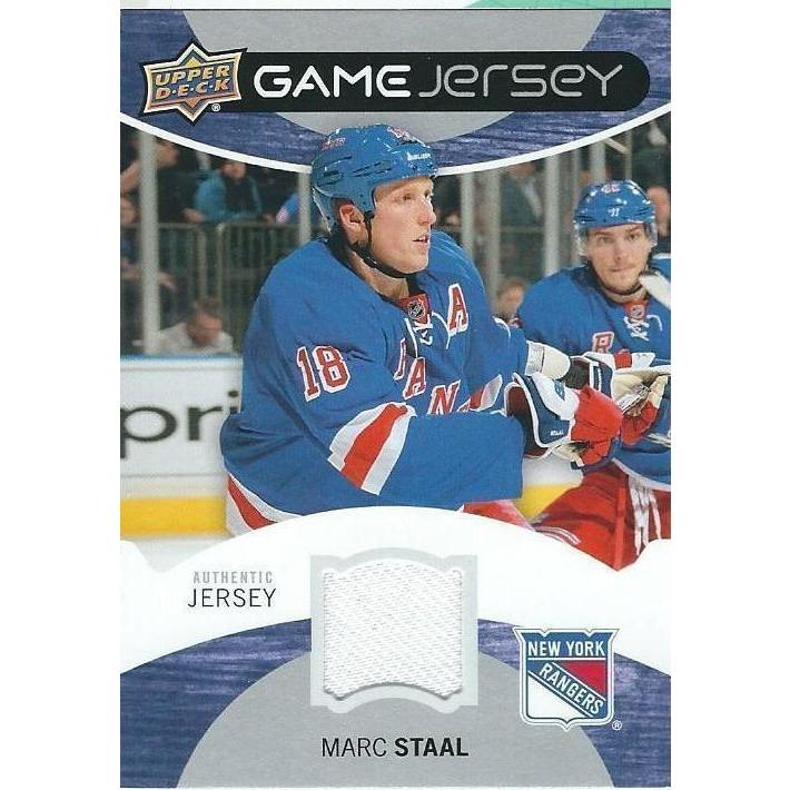 2012-13 Upper Deck Marc Staal Game Jersey BB NYR