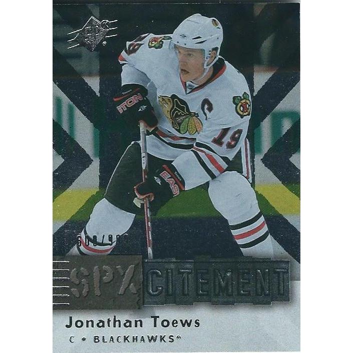 2009-10 Upper Deck SPxCitement Jonathan Toews /999 CHI