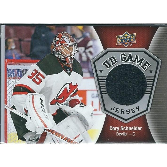 2016-17 Upper Deck Cory Schneider Game Jersey BB NJD