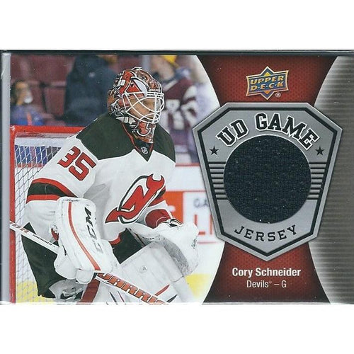 2016-17 Upper Deck Cory Schneider Game Jersey BB NJD