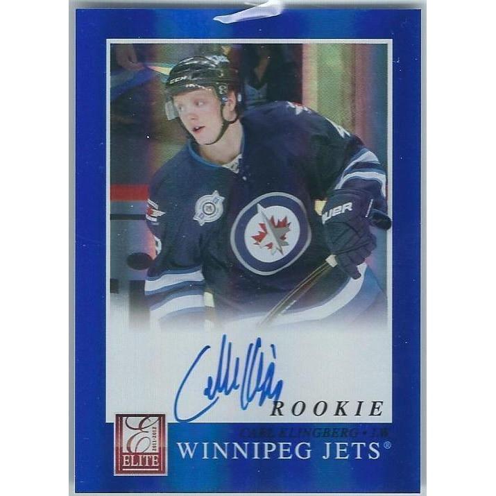 2011-12 Panini Elite Carl Klingberg Rookie Autograph BB WPG