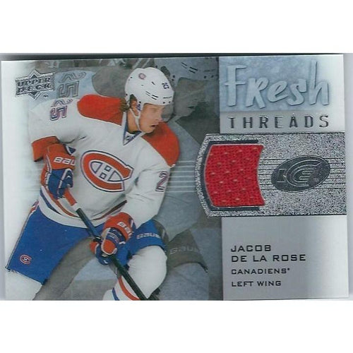 2015-16 Upper Deck Ice Mike McCarron Fresh Threads Jersey Rookie BB MTL
