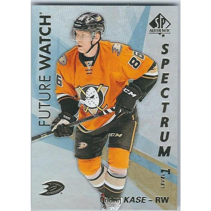 2016-17 SP Authentic Ondrej Kase Spectrum Bounty Future Watch Rookie #S-60 ANA