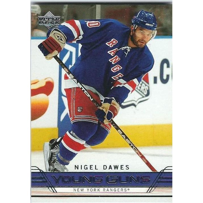 2006-07 Upper Deck Nigel Dawes Young Guns Rookie #231 NYR