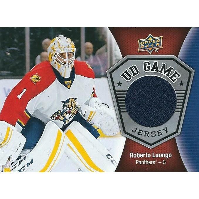 2016-17 Upper Deck Roberto Luongo Game Jersey BB FLA
