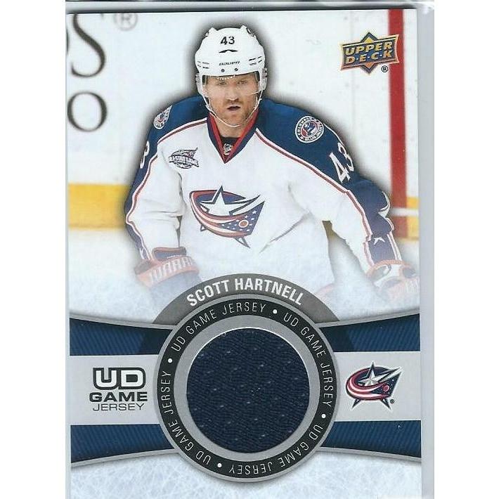 2015-16 Upper Deck Scott Hartnell Game Jersey BB CLB