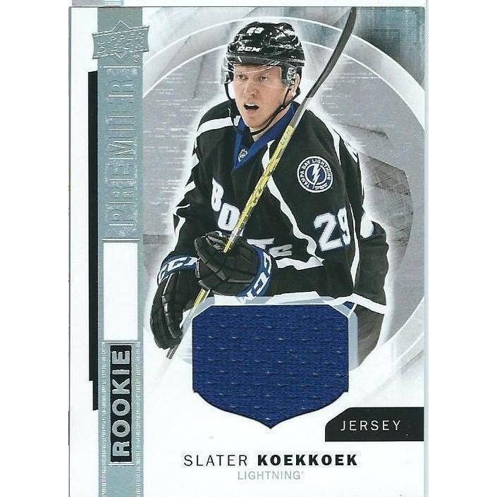 2015-16 Upper Deck Premier Slater Koekkoek Rookie Jersey BB TBL