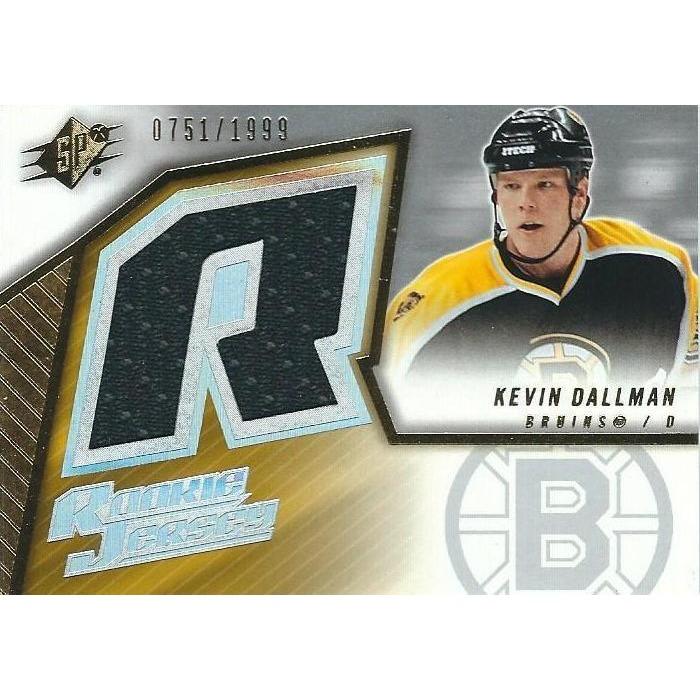 2005-06 Upper Deck SPx Kevin Dallman Rookie Jersey /1999 #138 BB BOS