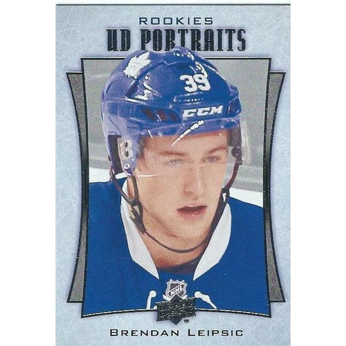 2016-17 Upper Deck Brendan Leipsic Rookie Portraits #P-74 TOR