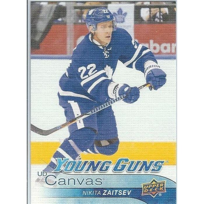 2016-17 Upper Deck Nikita Zaitsev Canvas Young Guns Rookie #C223 TOR