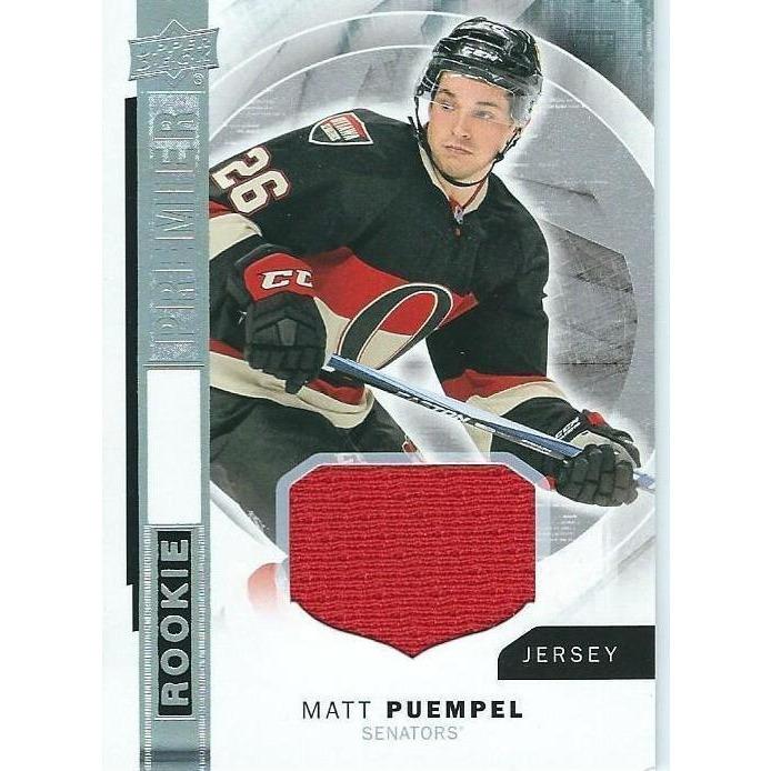 2015-16 Upper Deck Premier Matt Puempel Rookie Jersey BB OTT
