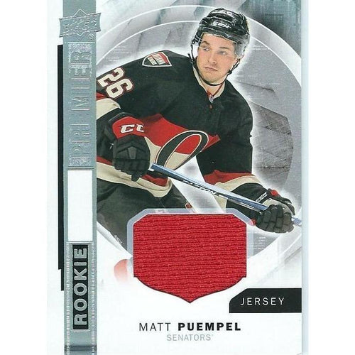 2015-16 Upper Deck Premier Matt Puempel Rookie Jersey BB OTT