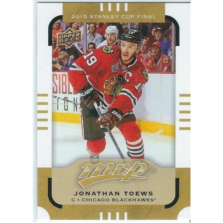 2015-16 Upper Deck MVP Jonathan Toews Post Season Variations SP #PS-3 CHI