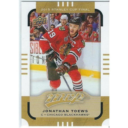 2015-16 Upper Deck MVP Jonathan Toews Post Season Variations SP #PS-3 CHI