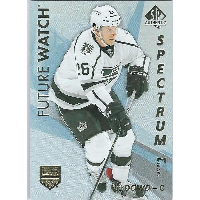 2016-17 SP Authentic Nic Dowd Future Watch Spectrum Bounty Rookie #S-63 LAK