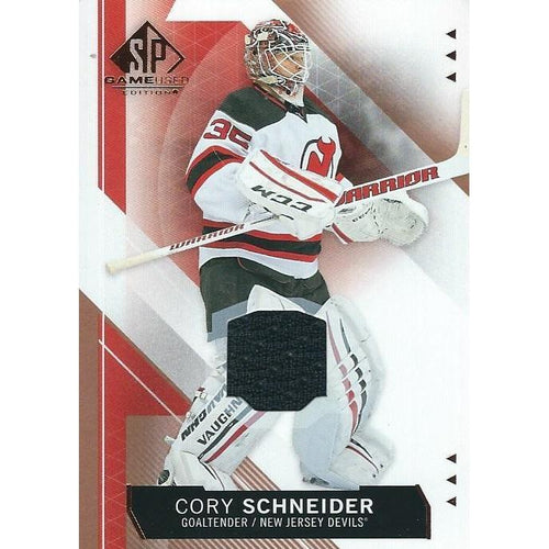 2015-16 SPGU SP Game Used Cory Schneider Jersey BB NJD