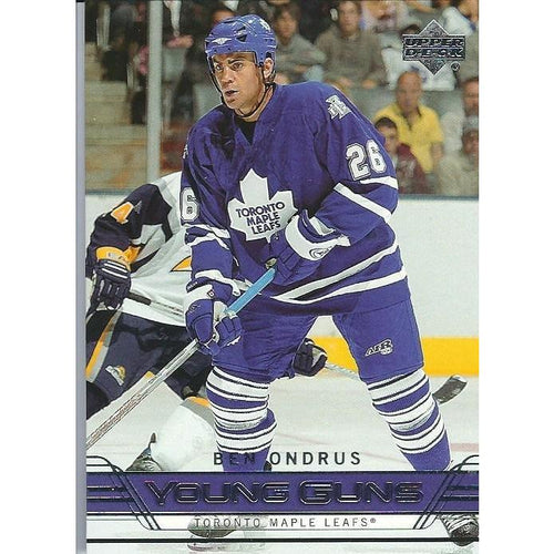 2006-07 Upper Deck Ben Ondrus Young Guns Rookie #244 TOR