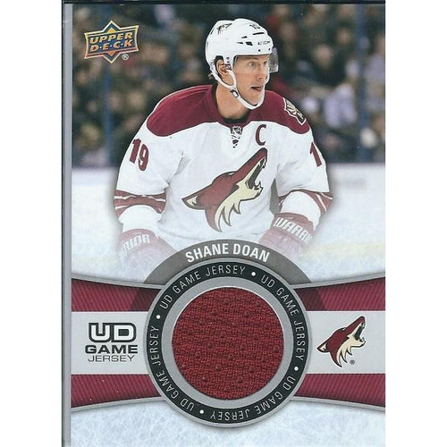 2015-16 Upper Deck Shane Doan Game Jersey BB ARI