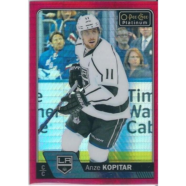 2016-17 OPC O-Pee-Chee Platinum Anze Kopitar Red Prism /1999 LAK