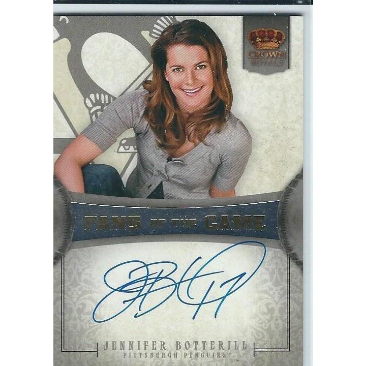 2013-14 Panini Crown Royale Jennifer Botterill Fans of the Game Autograph