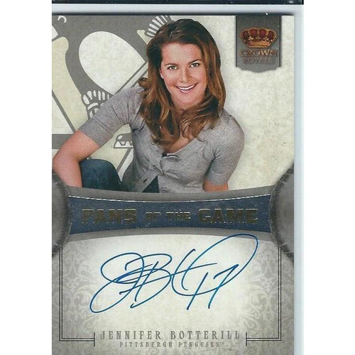2013-14 Panini Crown Royale Jennifer Botterill Fans of the Game Autograph