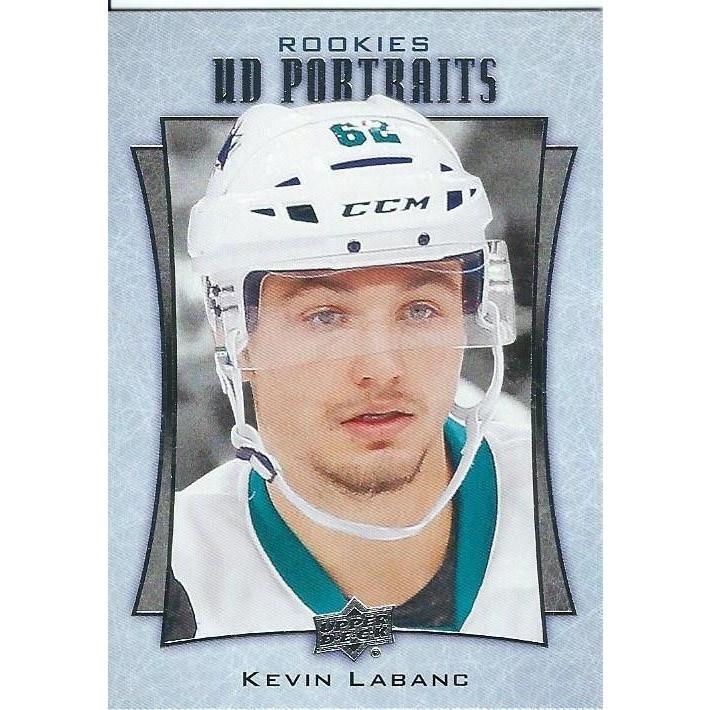 2016-17 Upper Deck Kevin Labanc Rookie Portraits #P-100 SJS