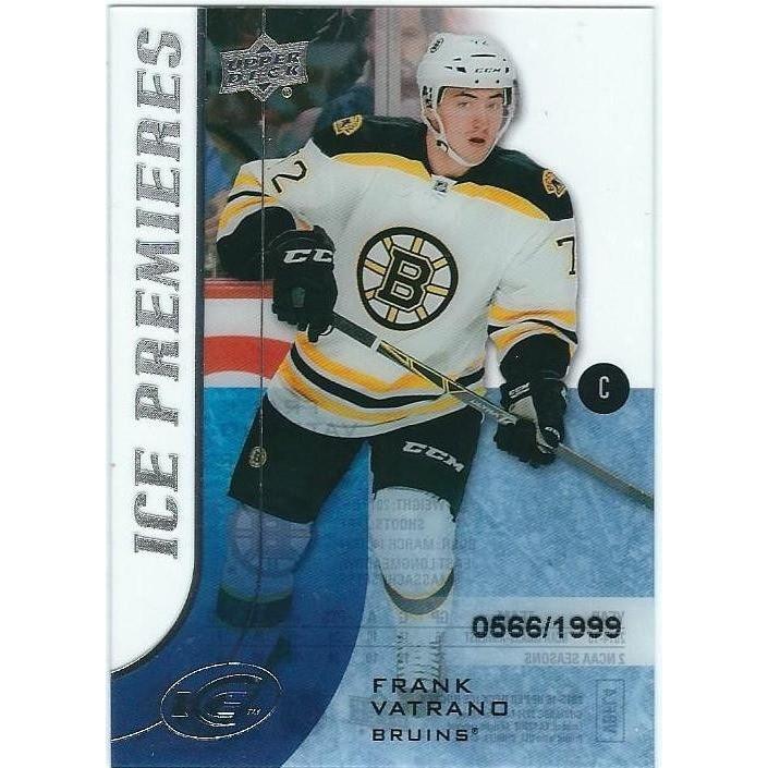 2015-16 Upper Deck Ice Frank Vatrano Ice Premieres Rookie /1999 #123