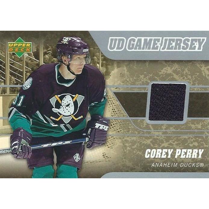 2006-07 Upper Deck Corey Perry Game Jersey BB ANA