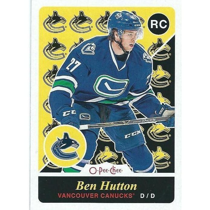 2015-16 OPC O-Pee-Chee Ben Hutton Update Retro Rookie #U19 VAN