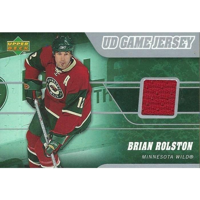 2006-07 Upper Deck Brian Rolston Game Jersey BB MIN