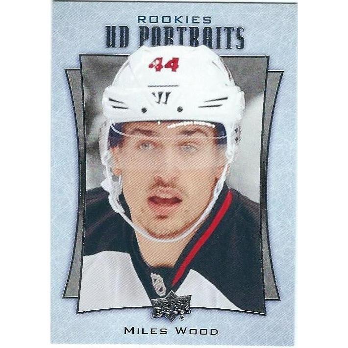2016-17 Upper Deck Miles Wood Rookie Portraits #P-103 NJD