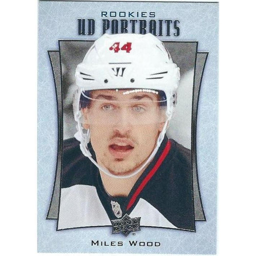 2016-17 Upper Deck Miles Wood Rookie Portraits #P-103 NJD
