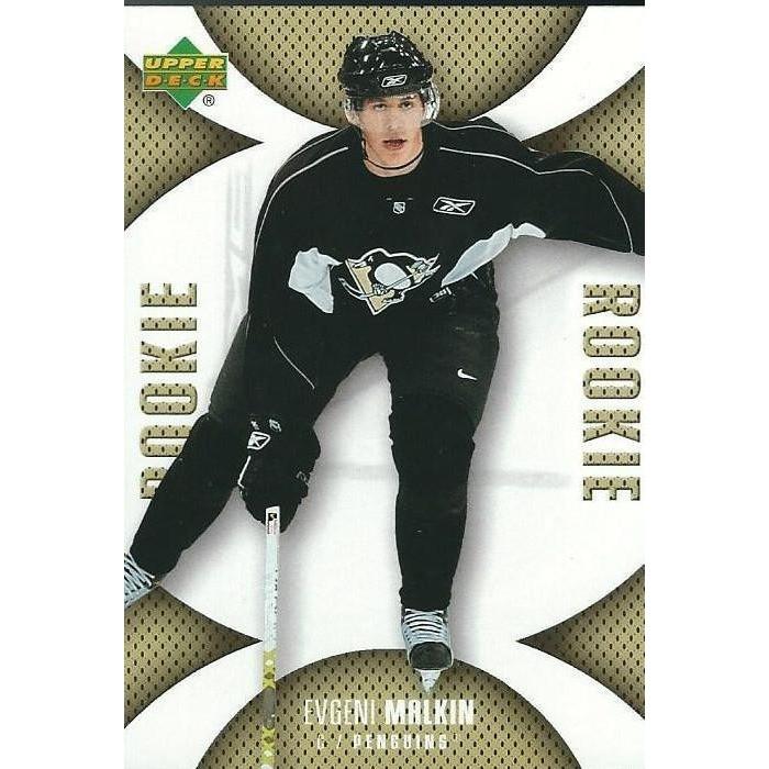 2006-07 Upper Deck Mini Jerseys Evgeni Malkin Rookie #126 PIT