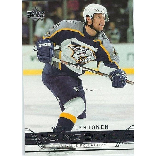 2006-07 Upper Deck Mikko Lehtonen Young Guns Rookie #223 NSH