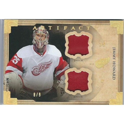 2013-14 Upper Deck Artifacts Jimmy Howard Spectrum Patches /9 DET