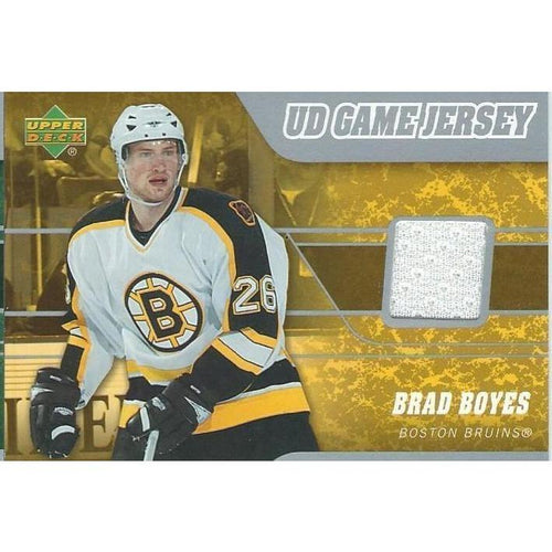 2006-07 Upper Deck Brad Boyes Game Jersey BB BOS