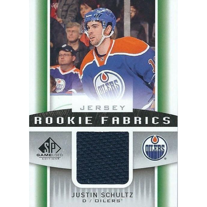 2013-14 SPGU SP Game Used Justin Schultz Rookie Jersey BB EDM