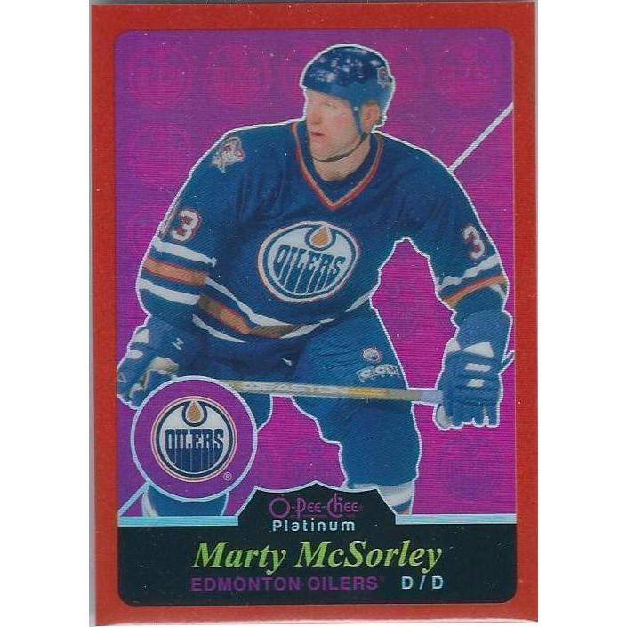 2015-16 OPC O-Pee-Chee Platinum Marty McSorley Orange Rainbow /49 #R15 EDM