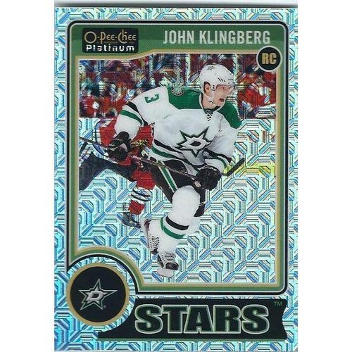 2014-15 OPC O-Pee-Chee Platinum John Klingberg Traxx Rookie #189 DAL