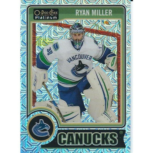 2014-15 OPC O-Pee-Chee Platinum Ryan Miller Traxx #103 VAN